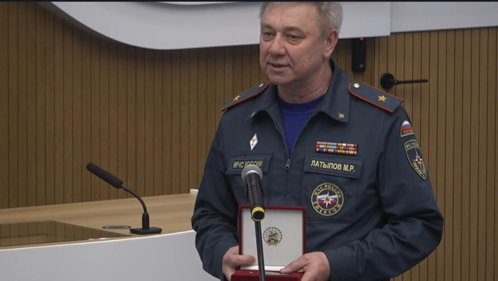 стоп-кадр видео с оперативного совещания в ЦУР РБ