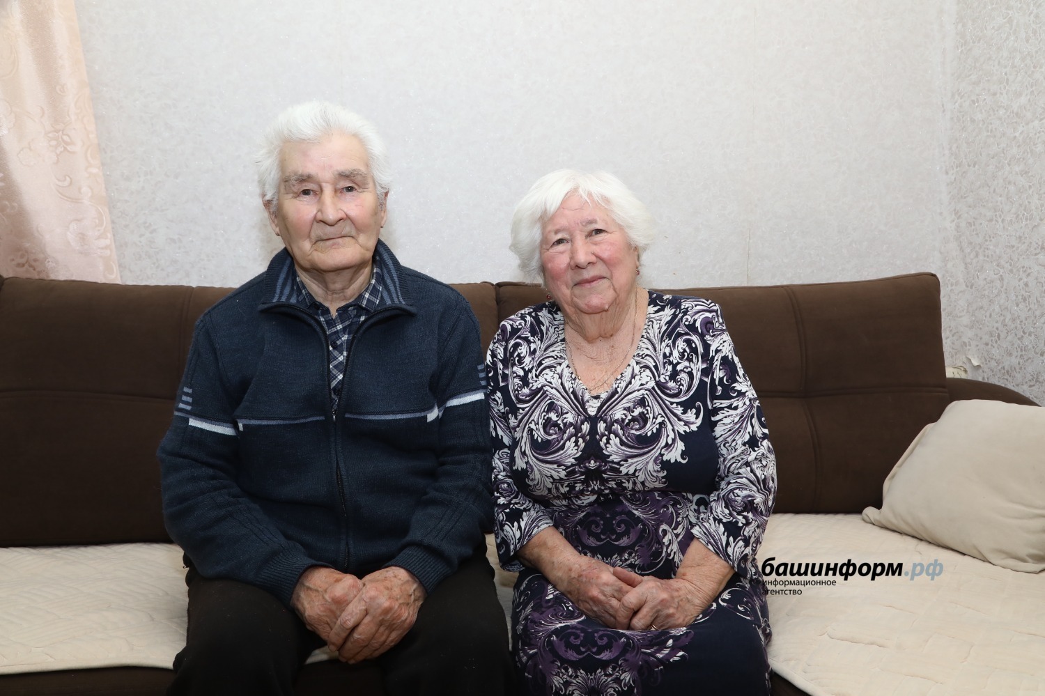 Фания Хайбуллина с мужем