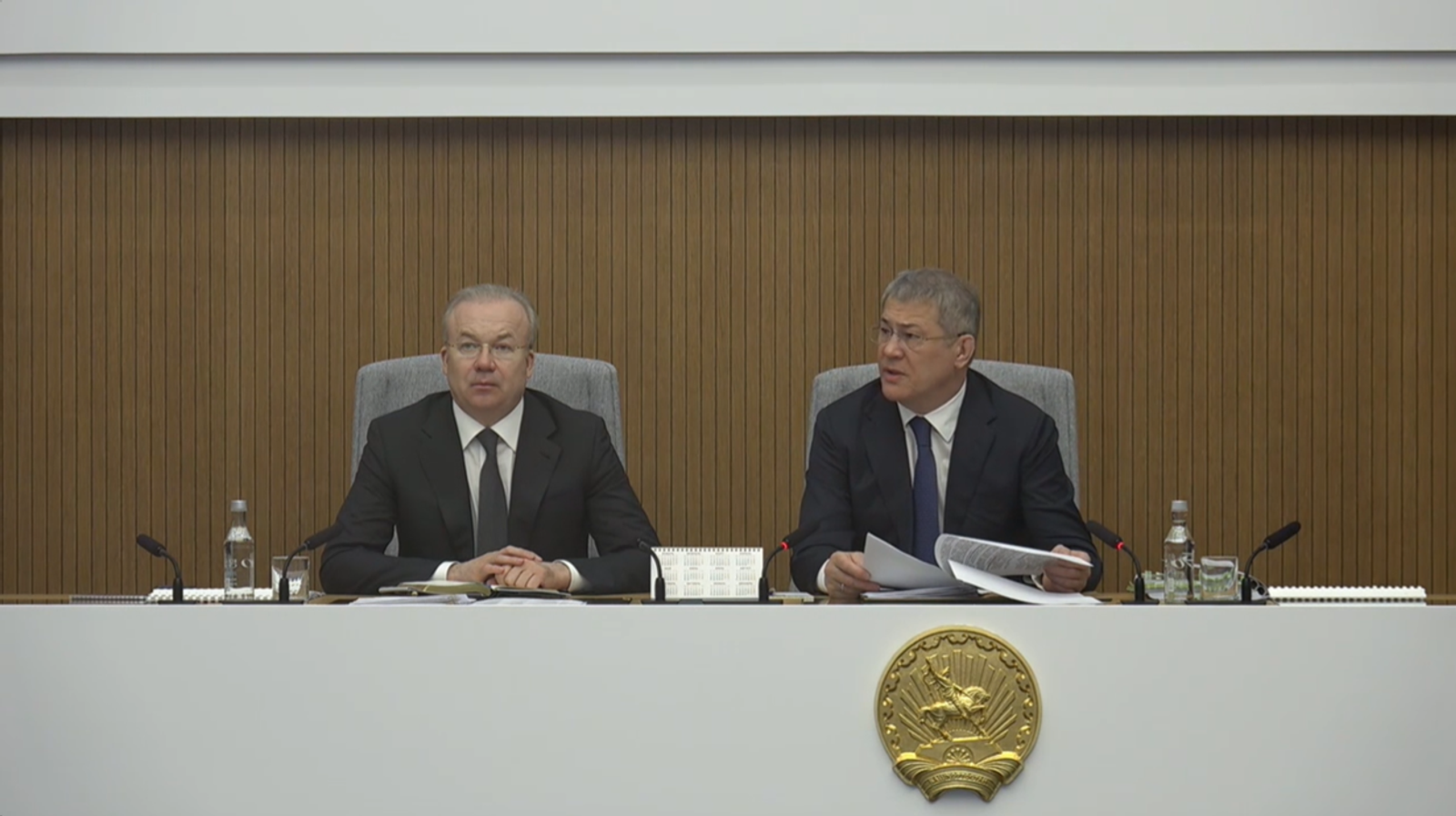 трансляция оперативного совещания правительства РБ | скриншот